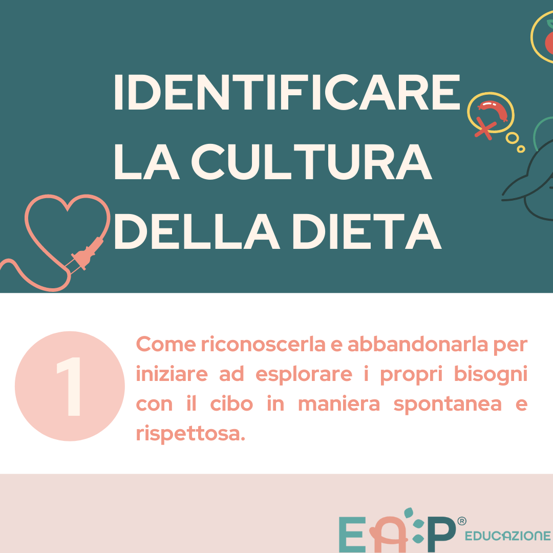 Ciclo di 3 Webinar di EAP sull educazione alimentare positiva da parte di Veronica Bignetti